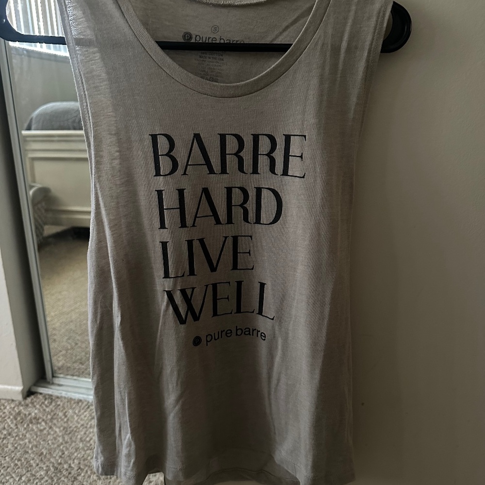 Pure Barre Tank Top size small